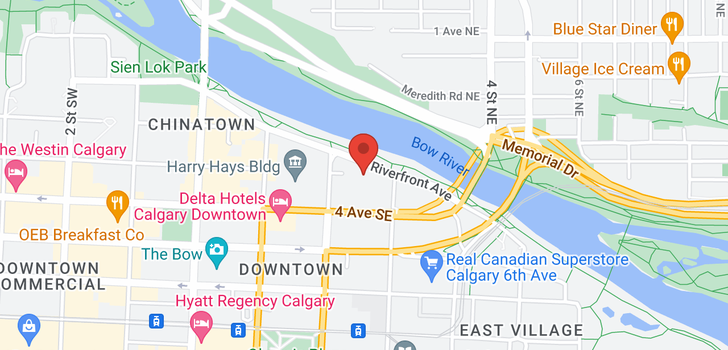 map of 145 333 Riverfront Avenue SE